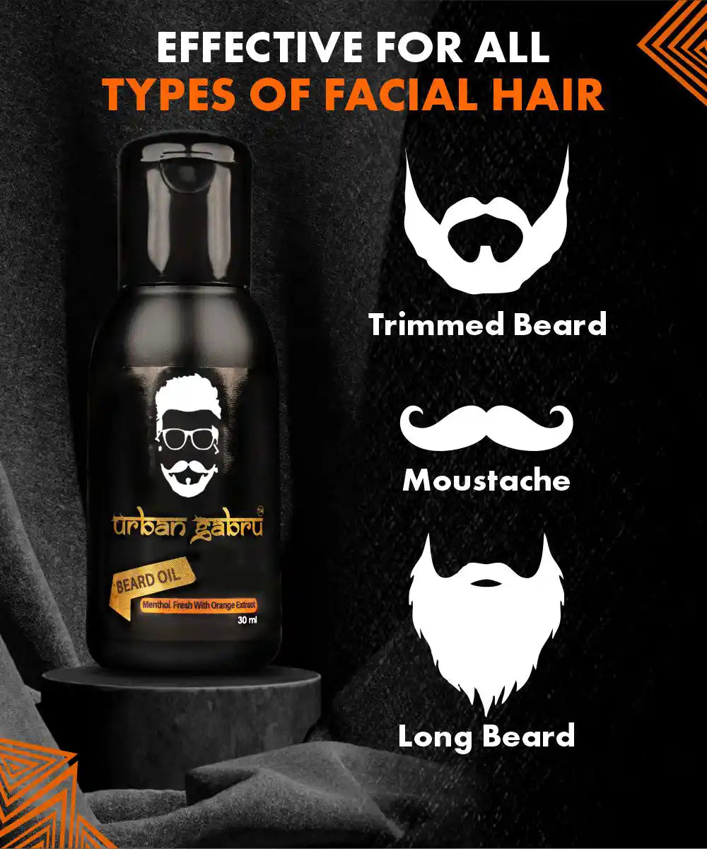 Urbangabru Beard Oil Effective Of Facial Hair - Urbangabru